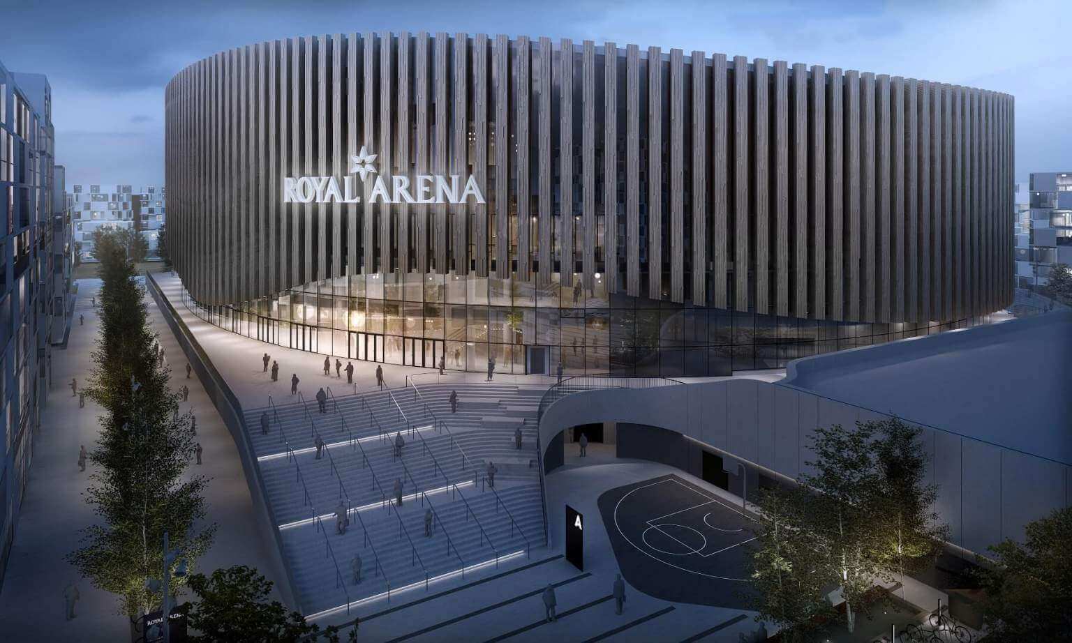 Royal Arena skitse - © 3XN