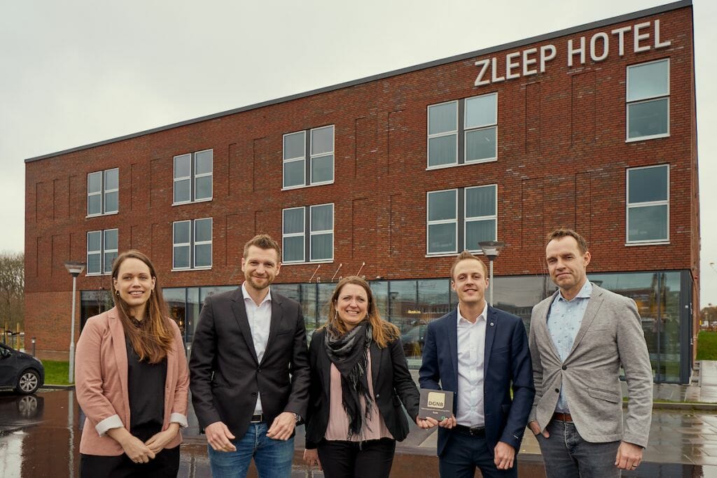 DGNB Guld-certificering for Zleep Hotels i Skejby.