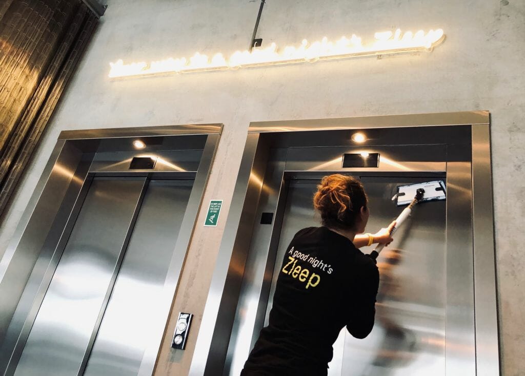 Zleep Hotel Aalborg - cleaning